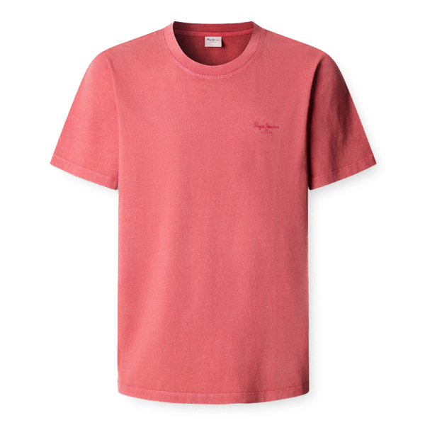 Pepe Jeans T-shirts Rouge - T-shirt logo imprim coupe classique - L - Ref 26 €